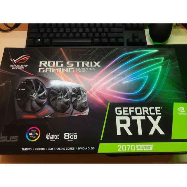 人気 ASUS ROG-STRIX-RTX2070S-A8G-GAMING mario5 - PCパーツ