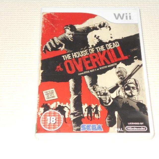 Wii★THE HOUSE OF THE DEAD OVERKILL 海外版★