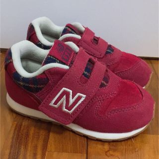 ニューバランス(New Balance)のちこ様専用美品！NB ニューバランス 996 レッド 赤 キッズ 14.5(スニーカー)