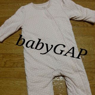 ギャップ(GAP)の新品babyGAPｶﾊﾞｰｵｰﾙ70厚手(カバーオール)