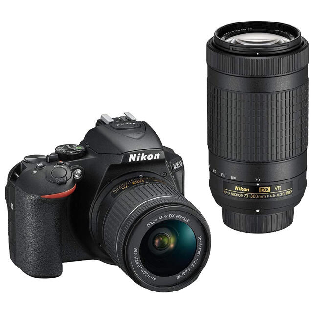 ニコン　Nikon D5600 ダブルズームキット　D5600WZBKデジタル一眼