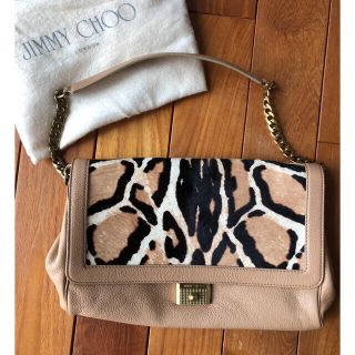 ジミーチュウ(JIMMY CHOO)のセーナ様専用⭐︎Jimmy Choo アニマル柄　ショルダーバック(ショルダーバッグ)