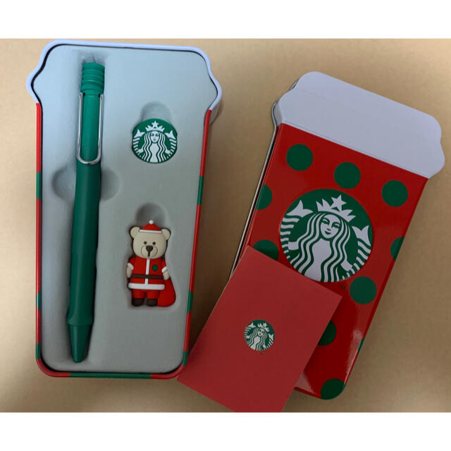 Starbucks Coffee(スターバックスコーヒー)の韓国 スターバックス× LAMY ボールペン インテリア/住まい/日用品の文房具(ペン/マーカー)の商品写真