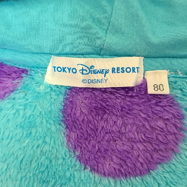 Disney(ディズニー)のモンスターズ・インク サリーのジップアップパーカー80 キッズ/ベビー/マタニティのベビー服(~85cm)(ジャケット/コート)の商品写真