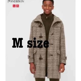 ユニクロ(UNIQLO)のUNIQLO JWアンダーソン　ダブルフェイスダッフルコート　M(ダッフルコート)