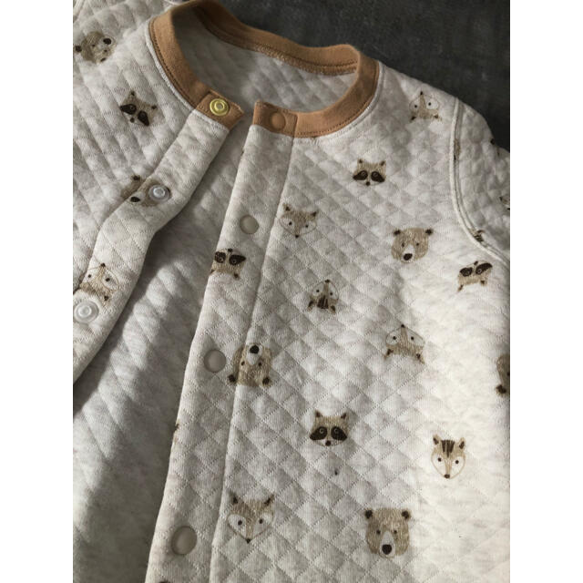 UNIQLO(ユニクロ)のUNIQLO ロンパース 70 FOX キッズ/ベビー/マタニティのベビー服(~85cm)(ロンパース)の商品写真