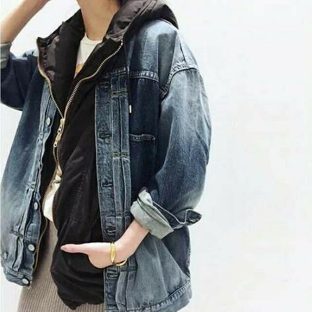 STAMMBAUM OVERSIZE DENIM JACKET 38 - Gジャン/デニムジャケット