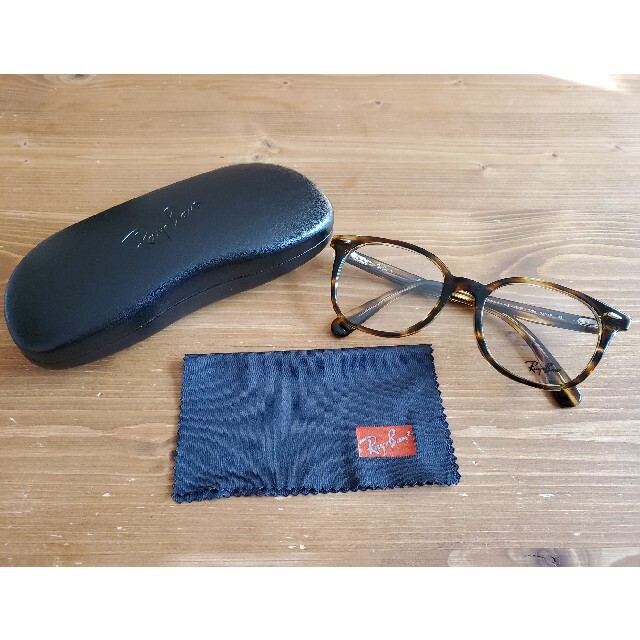 Ray-Ban(レイバン)のRayban レイバン メガネ 伊達眼鏡 鼈甲 レディースのファッション小物(サングラス/メガネ)の商品写真