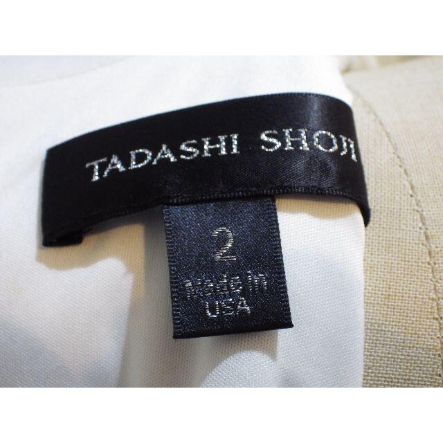 Tadashi Shoji タダシショージ 花柄刺繍のボタニカルワンピース2