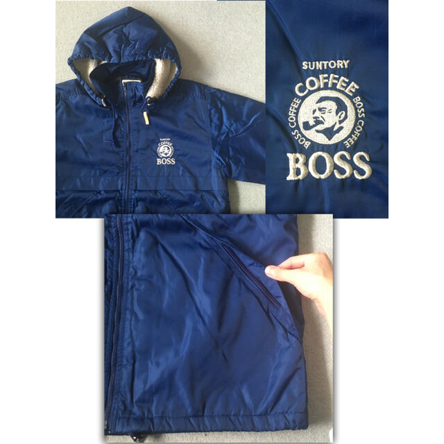 BOSS(ボス)の00s vintage suntory BOSS Down jacket メンズのジャケット/アウター(ナイロンジャケット)の商品写真