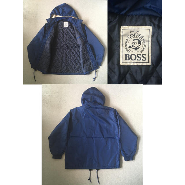 BOSS(ボス)の00s vintage suntory BOSS Down jacket メンズのジャケット/アウター(ナイロンジャケット)の商品写真