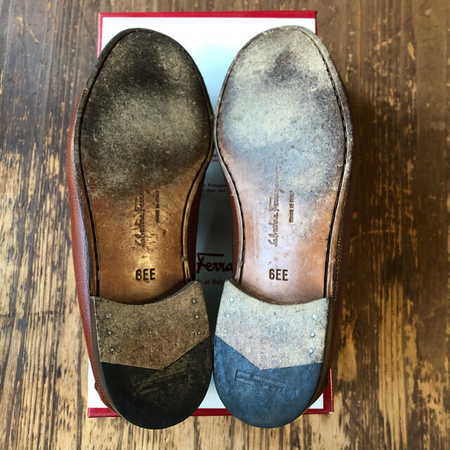 Salvatore Ferragamo(サルヴァトーレフェラガモ)のフェラガモ　ローファー　美品 メンズの靴/シューズ(ドレス/ビジネス)の商品写真