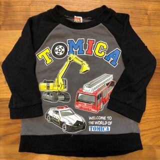 なめこ様専用トミカ　スウェットトップス　サイズ90(Tシャツ/カットソー)