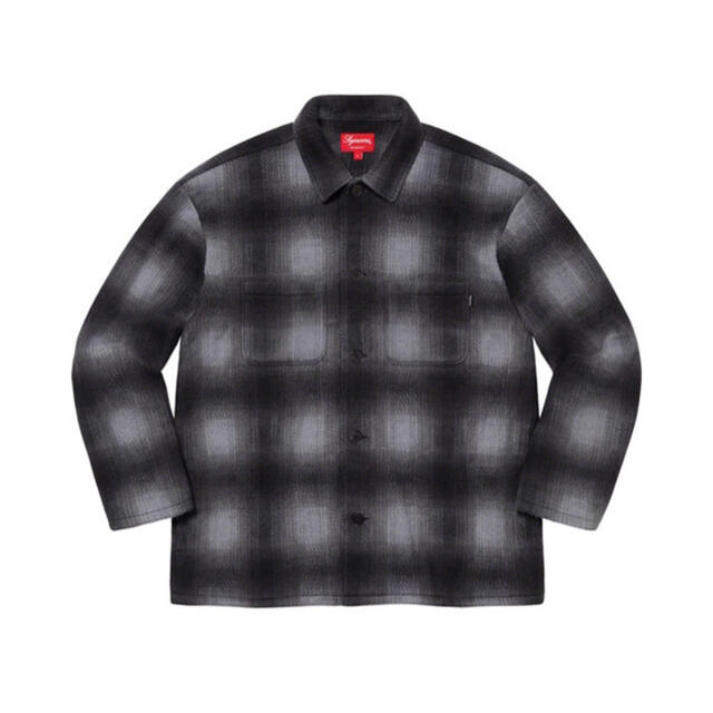 Supreme Shadow Plaid Fleece Shirt Lサイズ