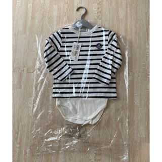 プチバトー(PETIT BATEAU)のプチバトー　カットソー　ロンパース (シャツ/カットソー)