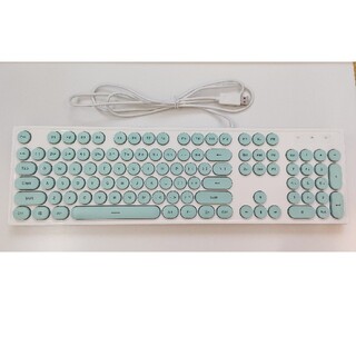 Retro Quiet Liting Keyboard レトロキーボード(PC周辺機器)
