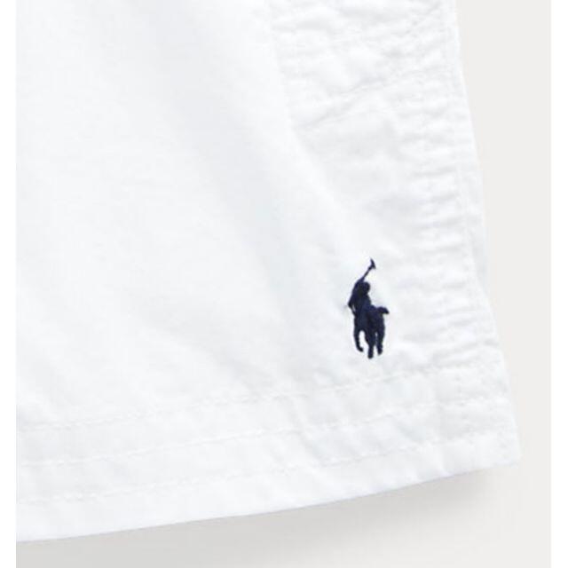 Ralph Lauren(ラルフローレン)の☆新品☆120 ラルフローレン ツイルショートパンツ ホワイト 9555 キッズ/ベビー/マタニティのキッズ服男の子用(90cm~)(パンツ/スパッツ)の商品写真