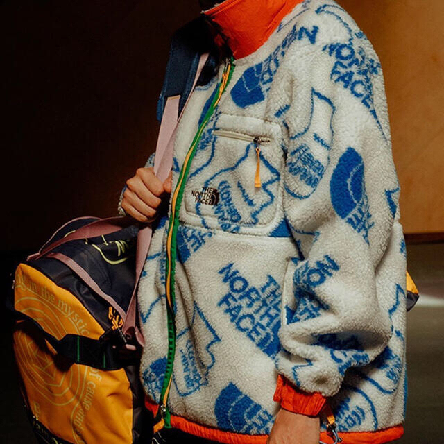 S The North Face x Brain dead フリースジャケット 第一ネット 49.0
