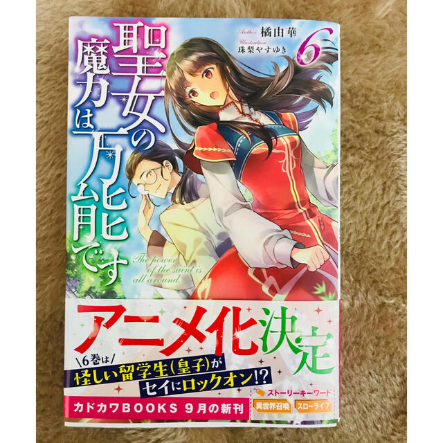 聖女の魔力は万能です ６ エンタメ/ホビーの本(文学/小説)の商品写真