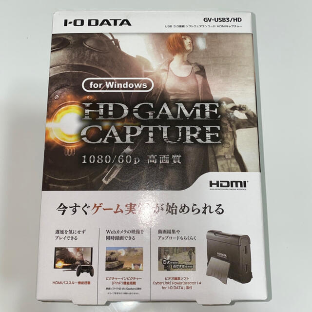 I/O DATA GV-USB3/HD キャプチャーボード ゲーム実況スマホ/家電/カメラ
