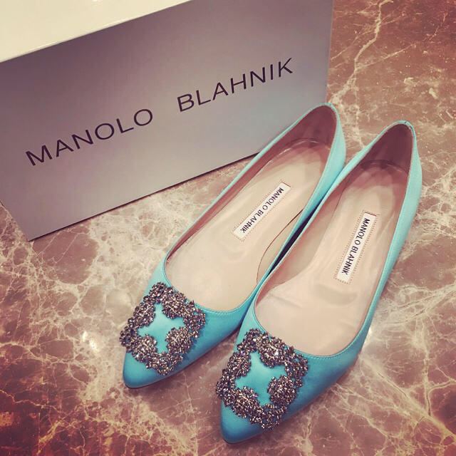 MANOLO BLAHNIK(マノロブラニク)のManolo Blahnik 💎 レディースの靴/シューズ(バレエシューズ)の商品写真