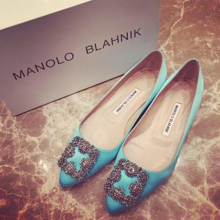 マノロブラニク(MANOLO BLAHNIK)のManolo Blahnik 💎(バレエシューズ)