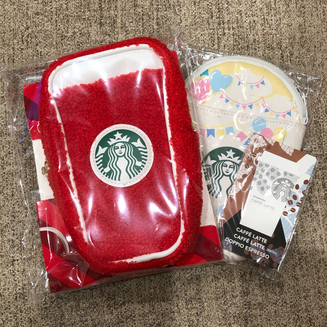 Starbucks Coffee(スターバックスコーヒー)の【通りすがりの鈴木さん様専用】スタバペンケース＋ブランケット インテリア/住まい/日用品の文房具(ペンケース/筆箱)の商品写真