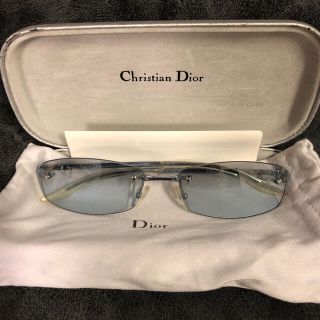 クリスチャンディオール(Christian Dior)のfrmjpn様専用。クリスチャンディオール　ブルー　サングラス(サングラス/メガネ)