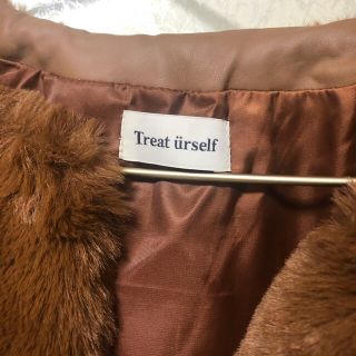 トリートユアセルフ  treaturself   フェイクファーコート