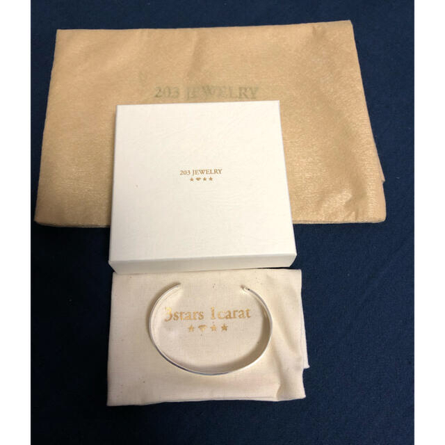 最終値下げ】203jewelryバングル ダイヤモンド シルバー 新品 未使用 ...