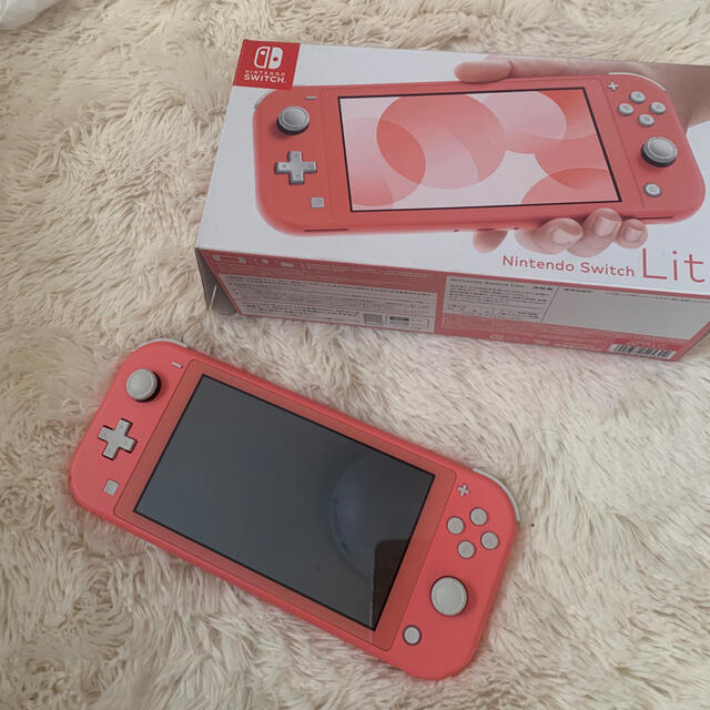 Nintendo switch Lite ???? コーラルピンク????