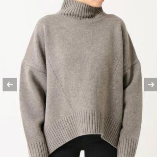 極美品⭐️18AW／ドゥーズィエムクラス／CINOH タートルネック ニット