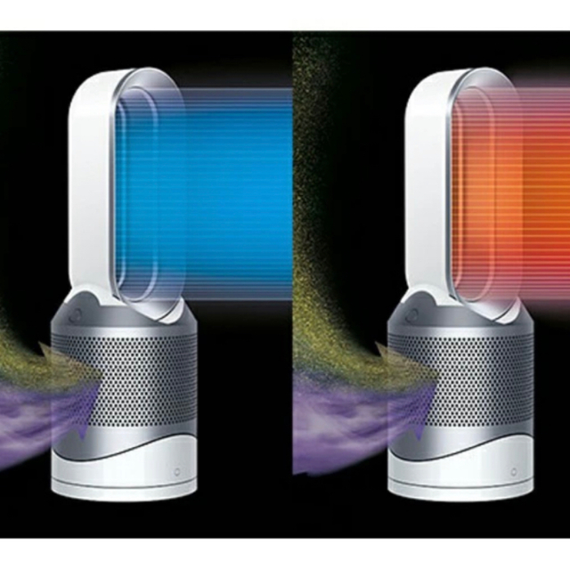 Dyson(ダイソン)のダイソン HP03BN Dyson Pure Hot + Cool Link スマホ/家電/カメラの冷暖房/空調(ファンヒーター)の商品写真