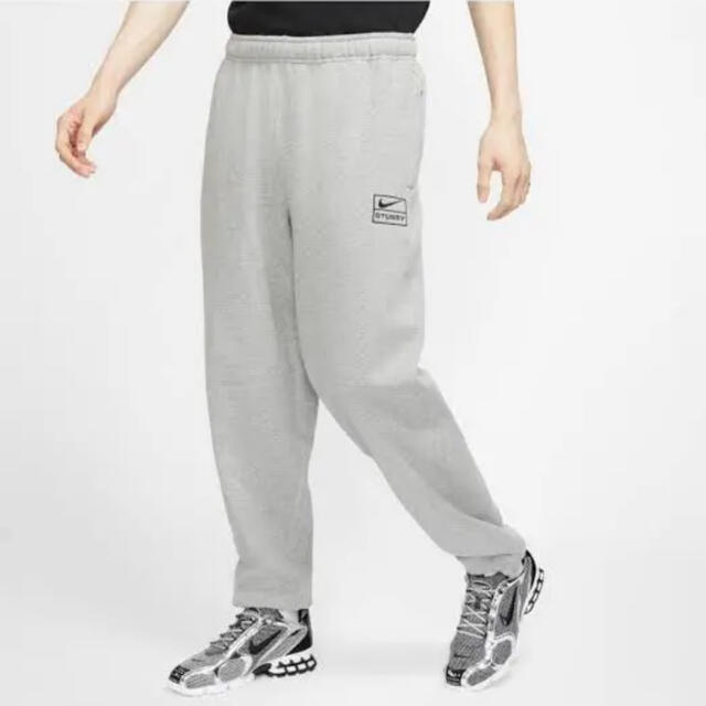 新品同様 stussy nike スウェットパンツ S グレー 割引価格 6270円引き
