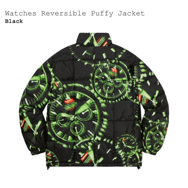 Supreme(シュプリーム)のsupreme watches reversible puffy jacket  メンズのジャケット/アウター(ダウンジャケット)の商品写真