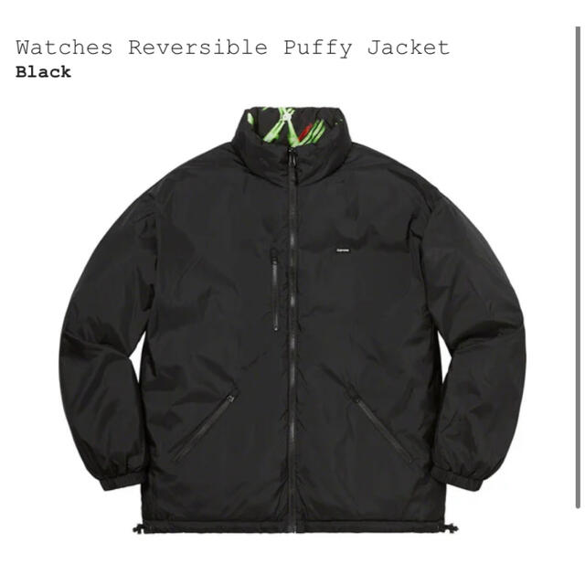 Supreme(シュプリーム)のsupreme watches reversible puffy jacket  メンズのジャケット/アウター(ダウンジャケット)の商品写真