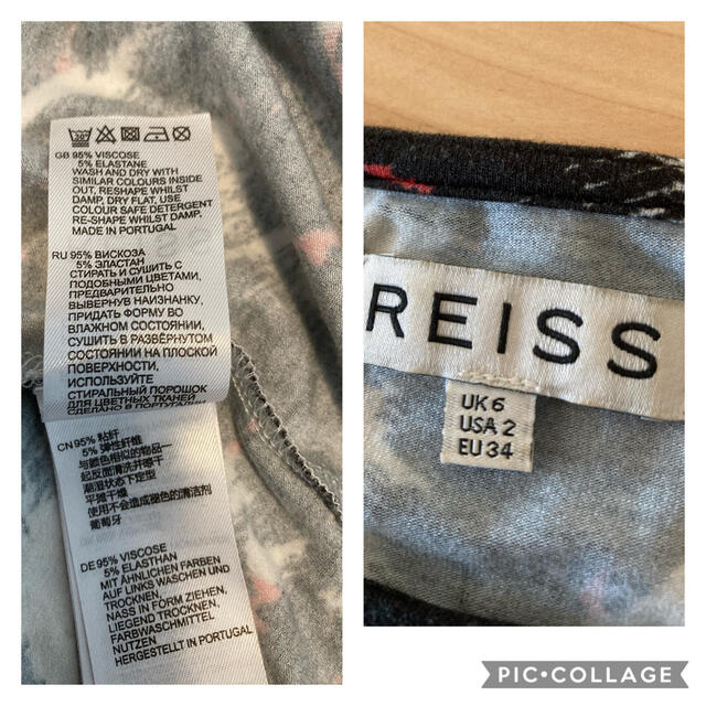 REISS(リース)のお値下げしました☆REISS リースワンピース レディースのワンピース(ひざ丈ワンピース)の商品写真