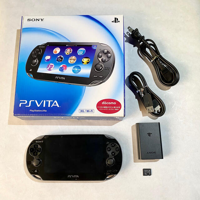 携帯用ゲーム機本体SONY PlayStationVITA 本体  PCH-1100 AA01