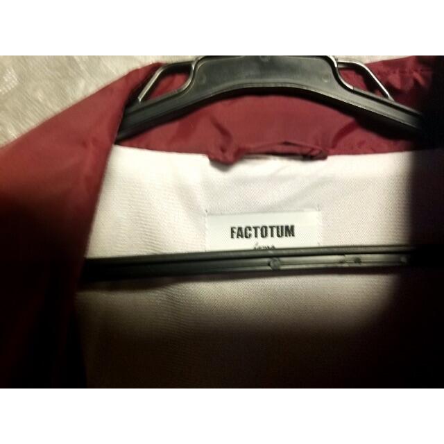 FACTOTUM(ファクトタム)のFACTOTUM　コーチジャケット メンズのジャケット/アウター(その他)の商品写真