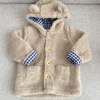 ボーデン(Boden)の美品 BabyBoden くまちゃん ボアコート フリース 18-24m92cm(ジャケット/上着)