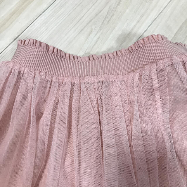 UNIQLO(ユニクロ)のチュールスカート120 キッズ/ベビー/マタニティのキッズ服女の子用(90cm~)(スカート)の商品写真