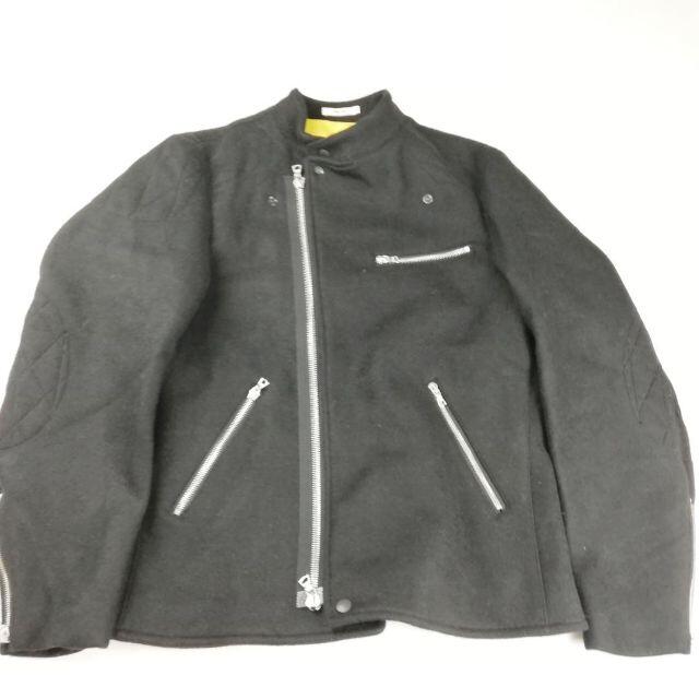 -PHASE(バーフェイズ)のーPHASE　バーフェイズ　ウールライダースジャケット メンズのジャケット/アウター(ライダースジャケット)の商品写真