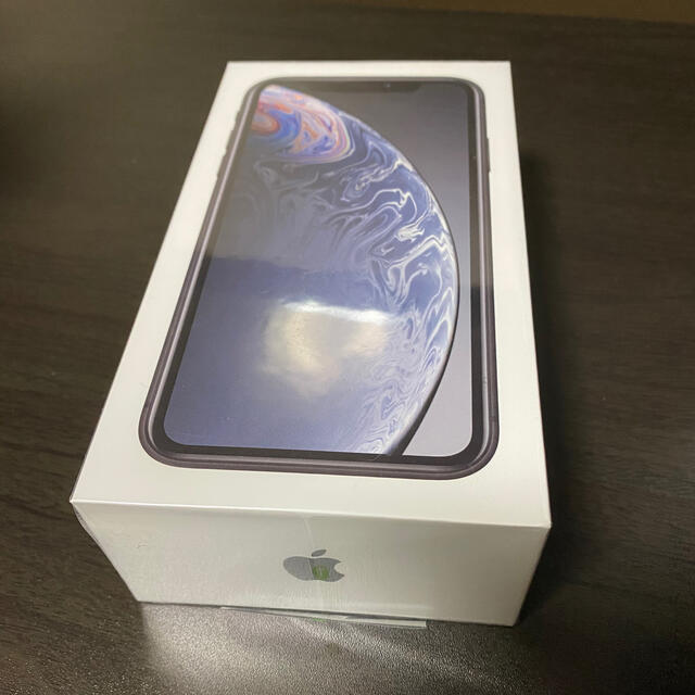 iPhone XR 64GB BLACK 新品未開封 SIMロック解除済み