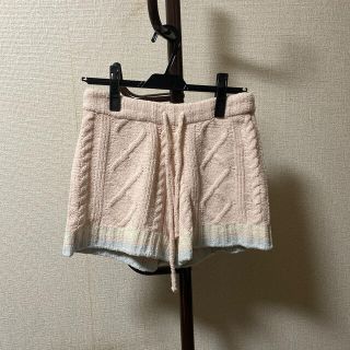 チュチュアンナ(tutuanna)のモコモコショートパンツ(ルームウェア)