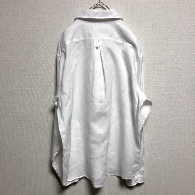 DANTON(ダントン)の【みつを様専用】DANTON ワークシャツ ラウンドカラー リネン 19SS メンズのトップス(シャツ)の商品写真