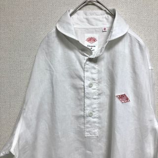 ダントン(DANTON)の【みつを様専用】DANTON ワークシャツ ラウンドカラー リネン 19SS(シャツ)