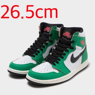 ナイキ(NIKE)のWMNS AIR JORDAN 1 HIGH OG LUCKY GREEN(スニーカー)