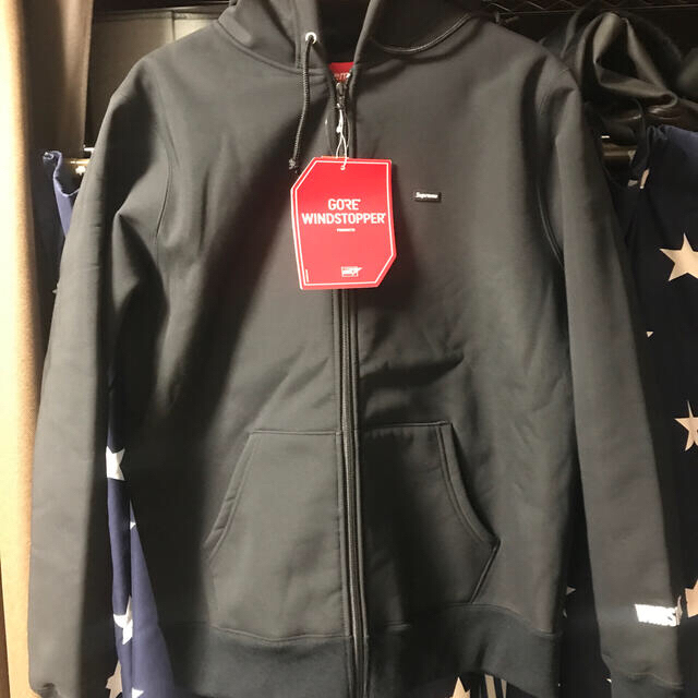 3年保証』 Supreme Sweatshirt Hooded Up Zip WINDSTOPPER - パーカー