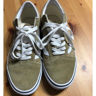 ヴァンズ(VANS)の値下げ♡VANS オールドスクール ベージュスニーカー(スニーカー)