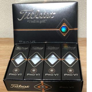 タイトリスト(Titleist)のタイトリスト Titleist PRO V1  1ダース  2019モデル (その他)